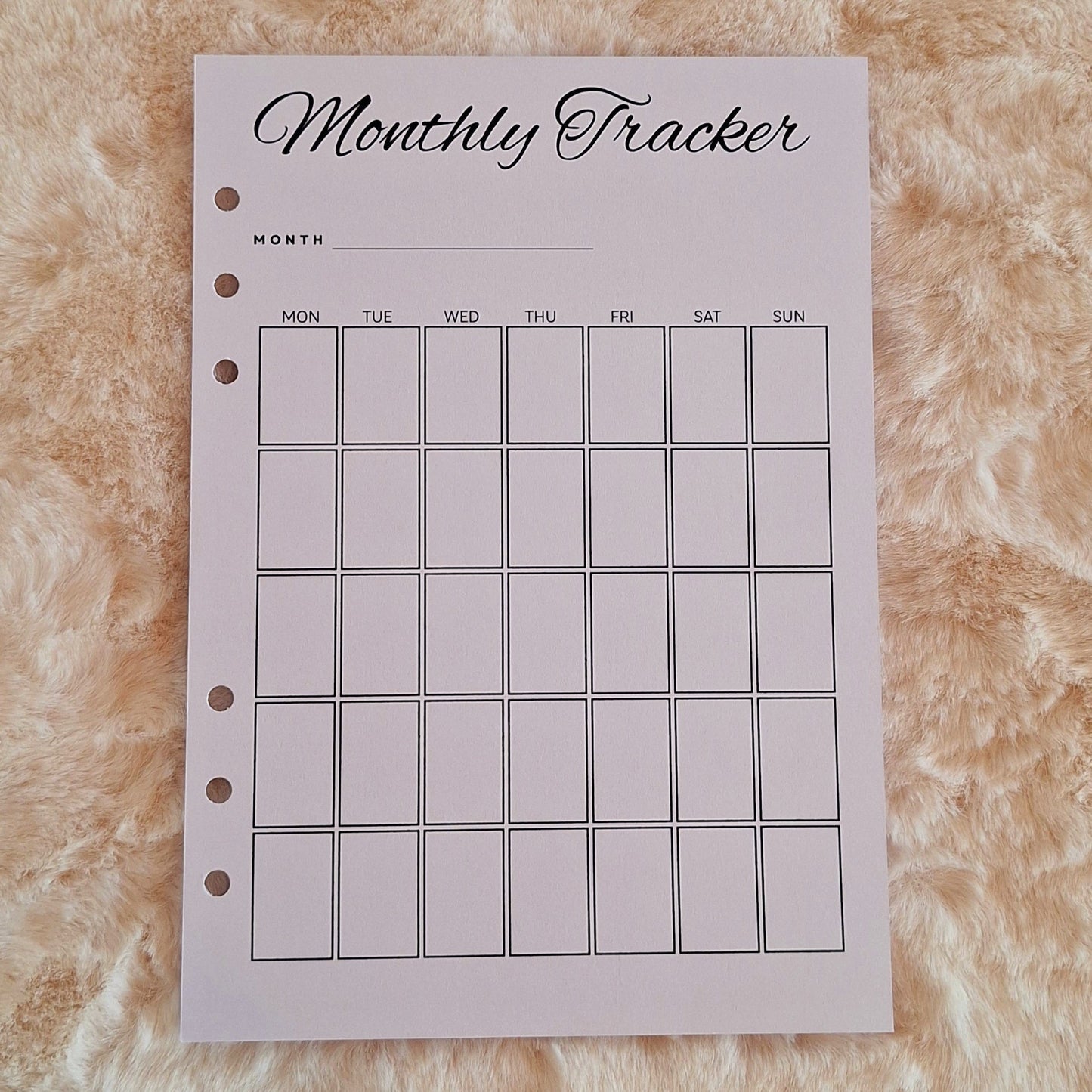 Tracking Journal
