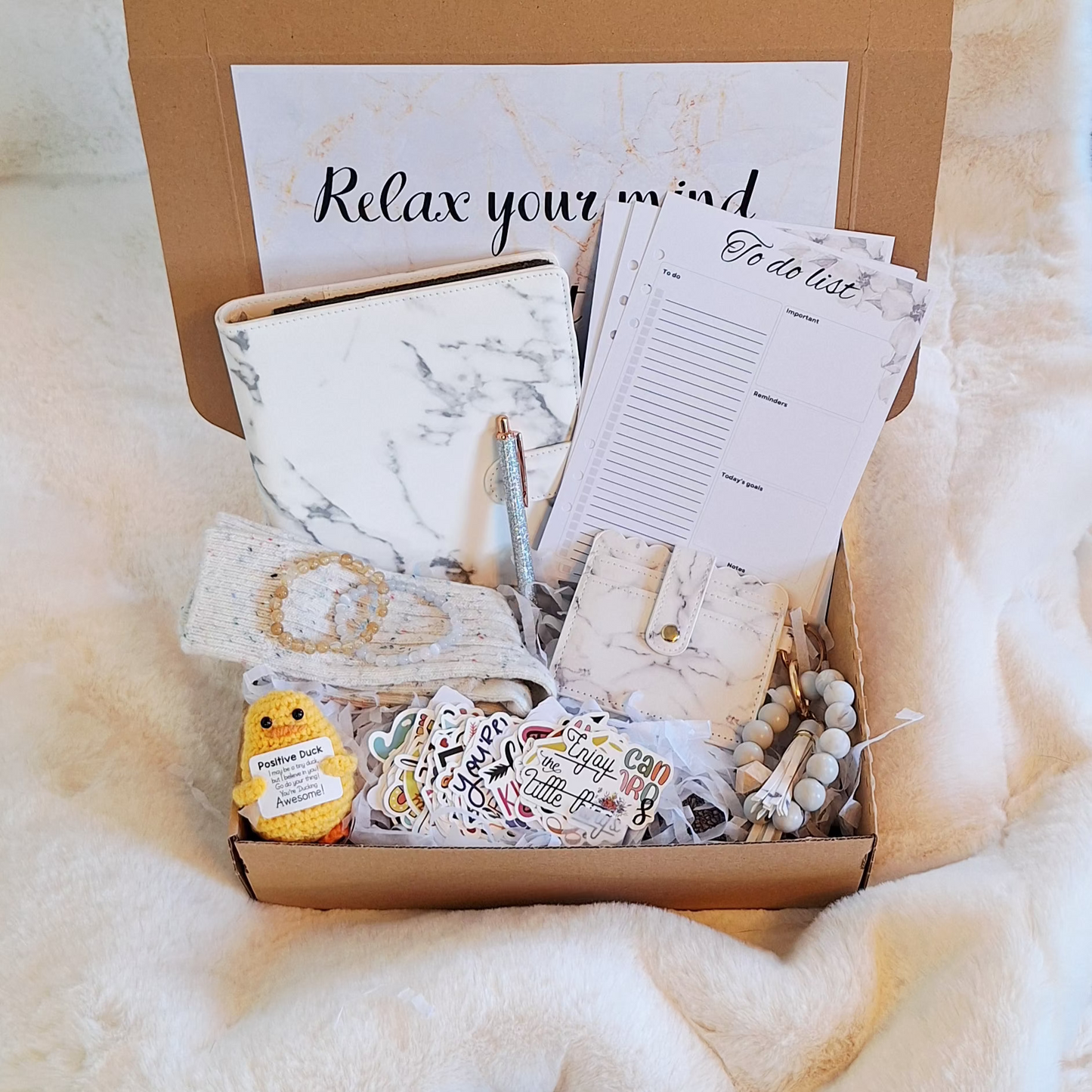 Personalised Marble Hamper