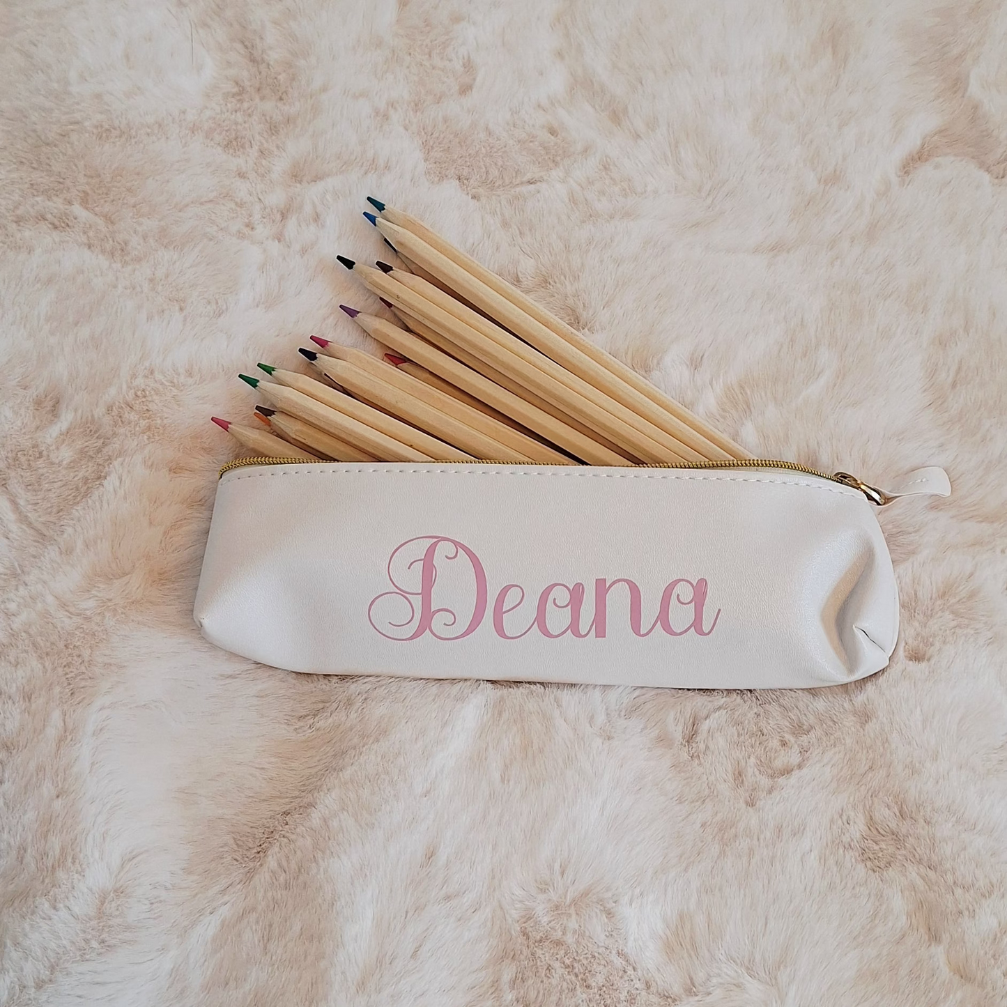 Personalised Pencil Case With Colours