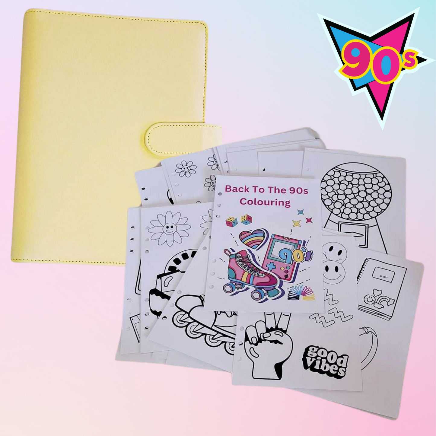 Back to the 90s colouring