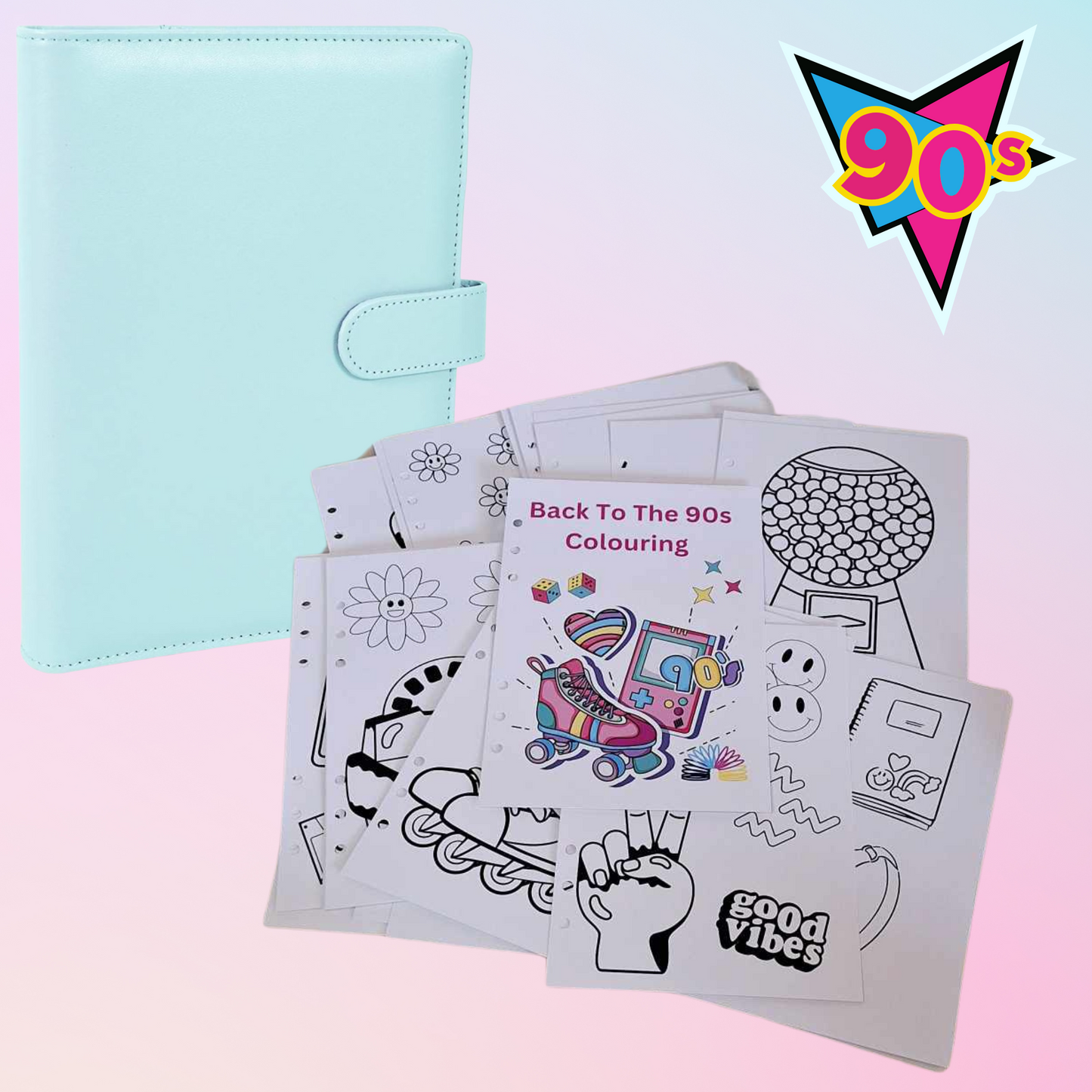 Back to the 90s colouring