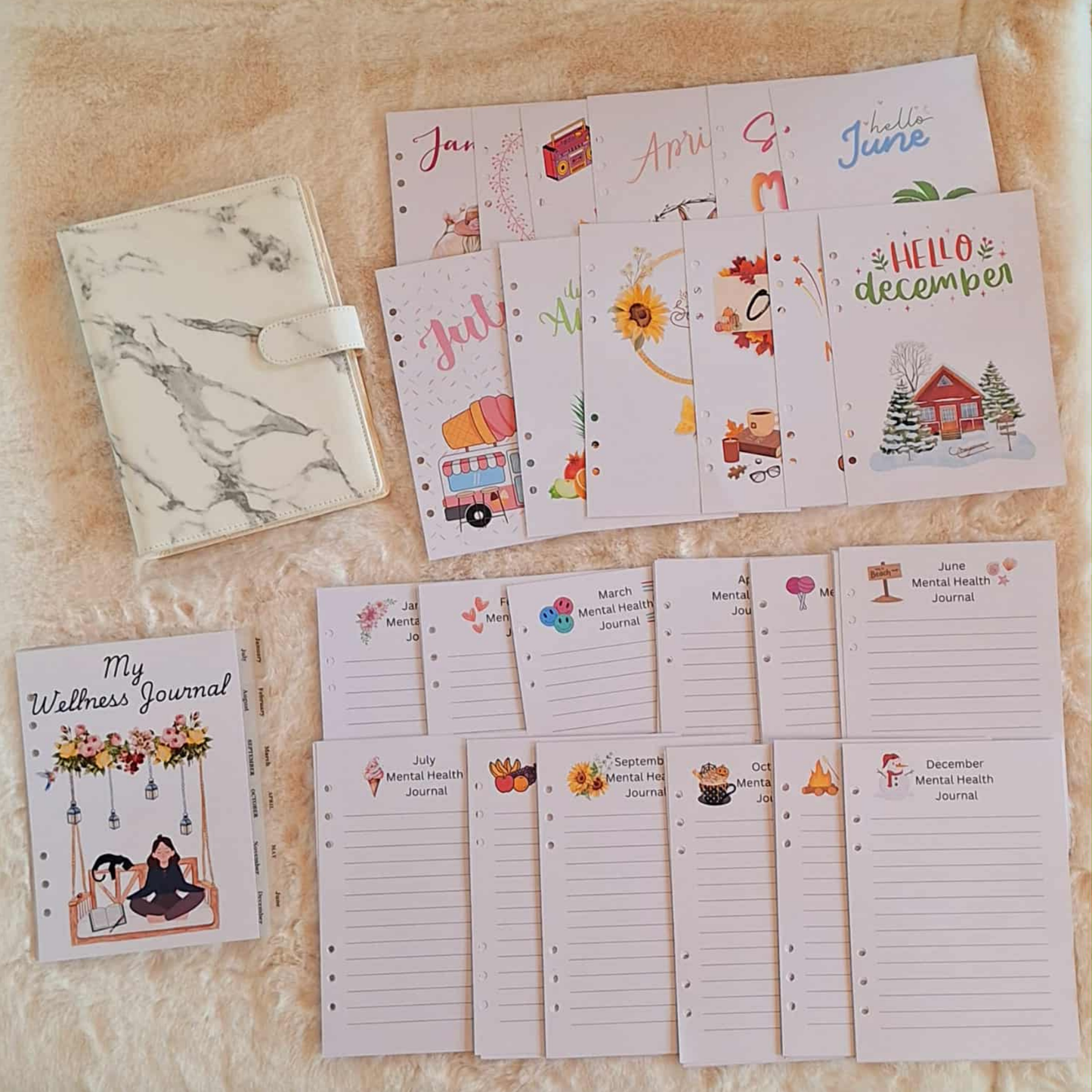 Wellness Journal Bundle