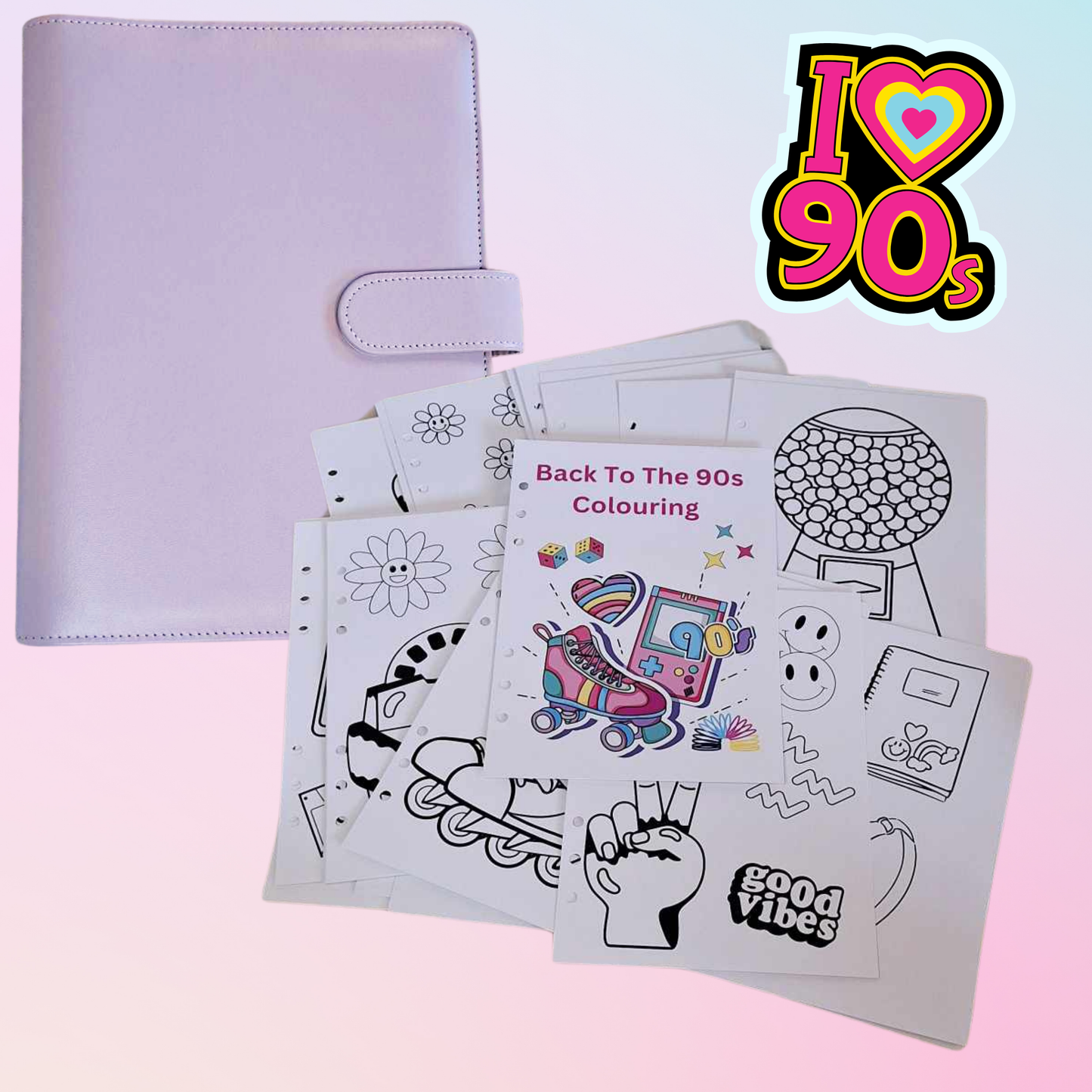 Back to the 90s Colouring