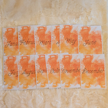 Personalised Cleaning Journal