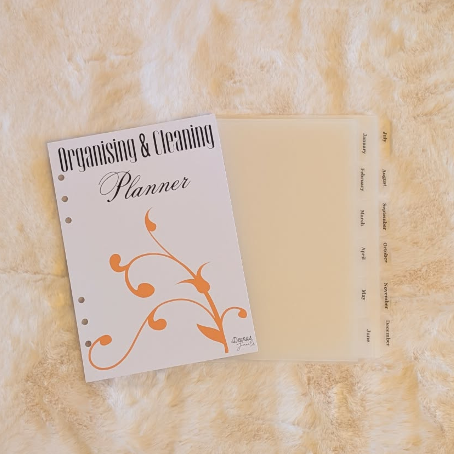 Personalised Cleaning Journal
