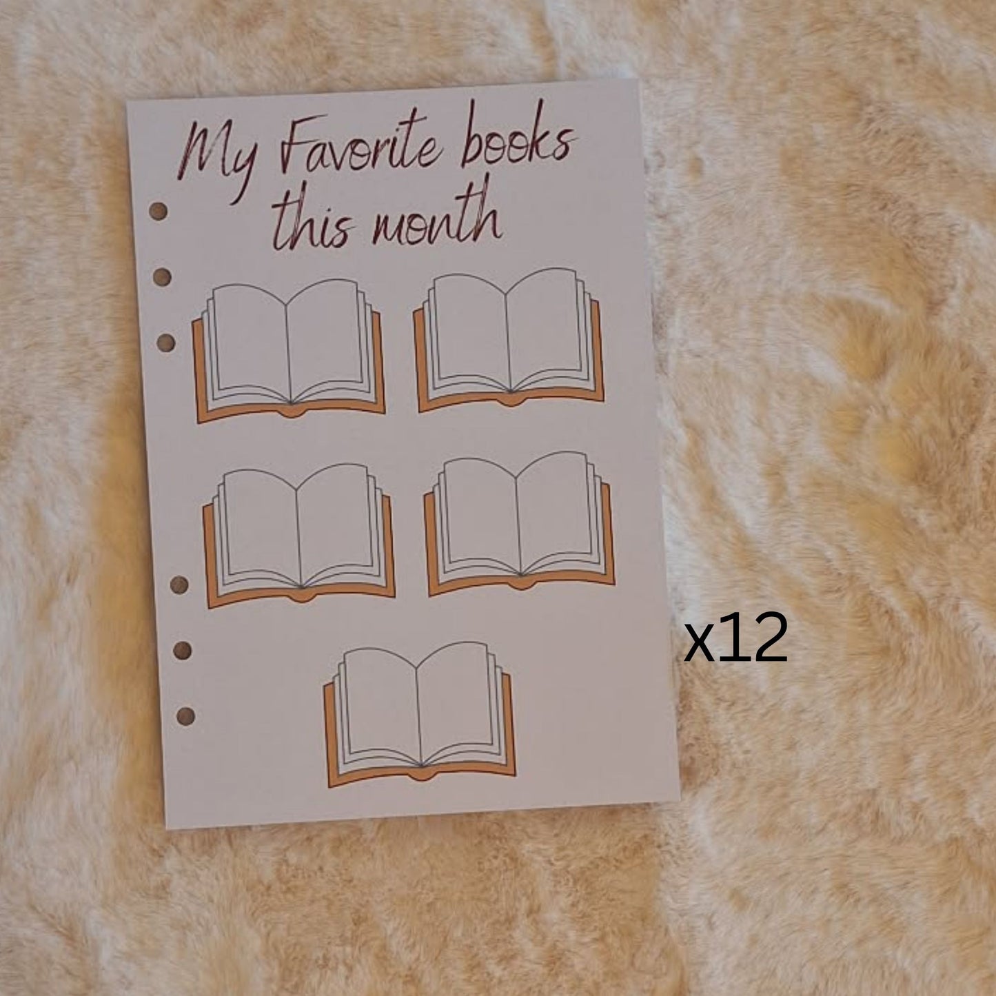 Personalised Reading Journal