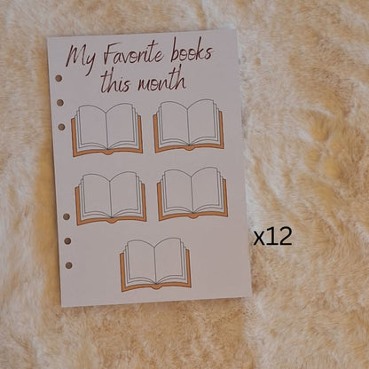 Personalised Reading Journal