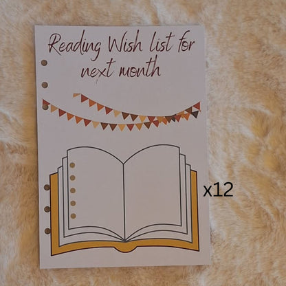 Personalised Reading Journal