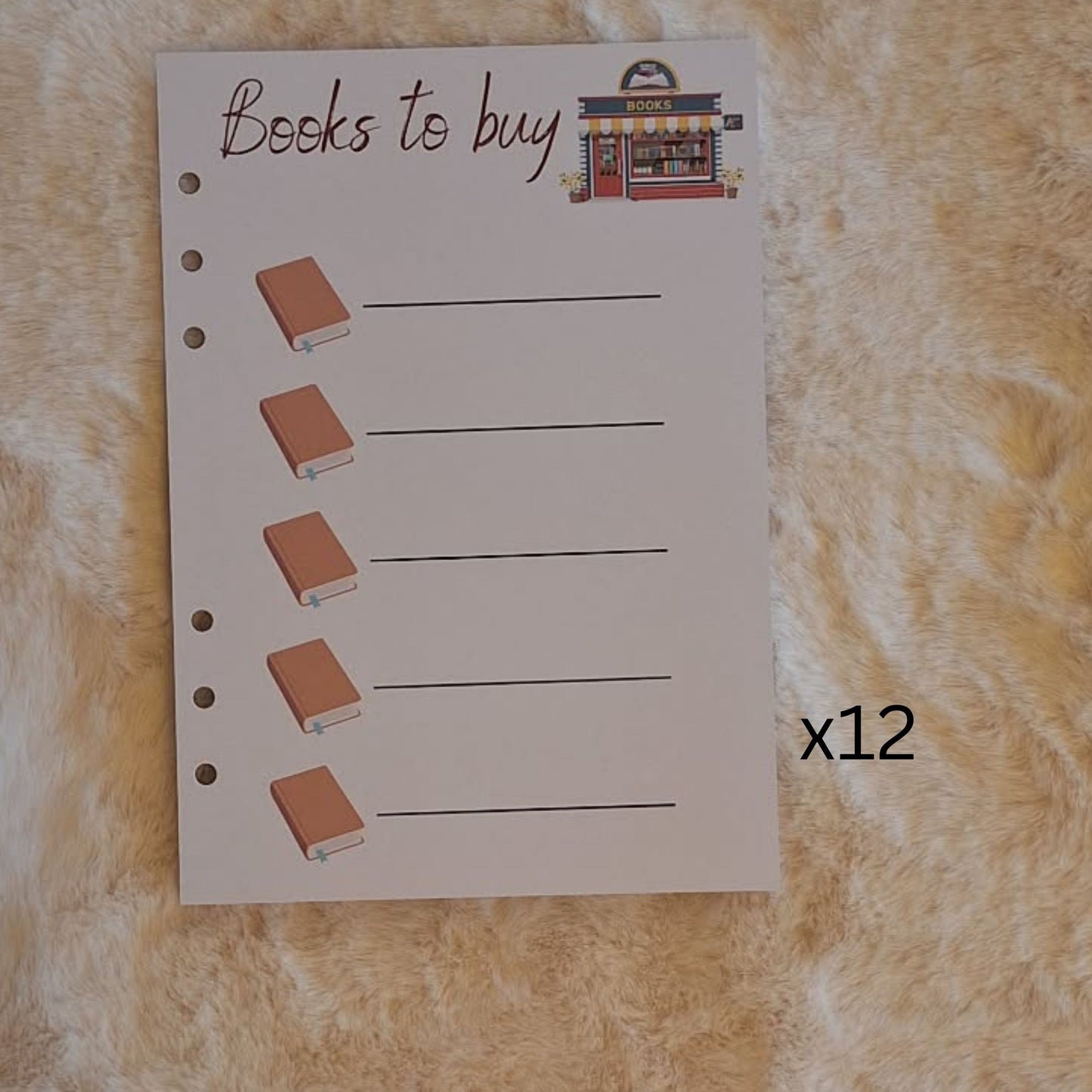 Personalised Reading Journal