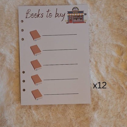 Personalised Reading Journal