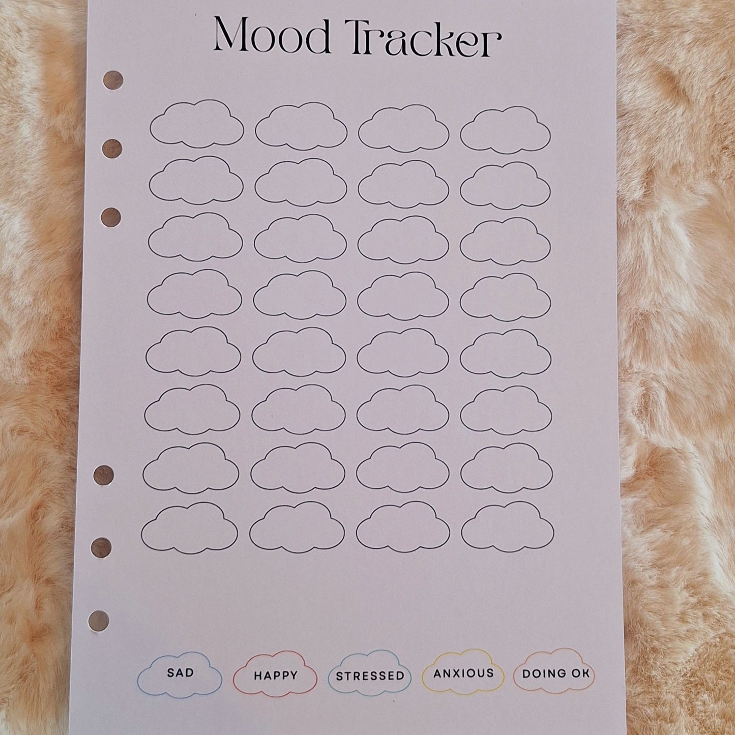 Mental Health Journal sheets