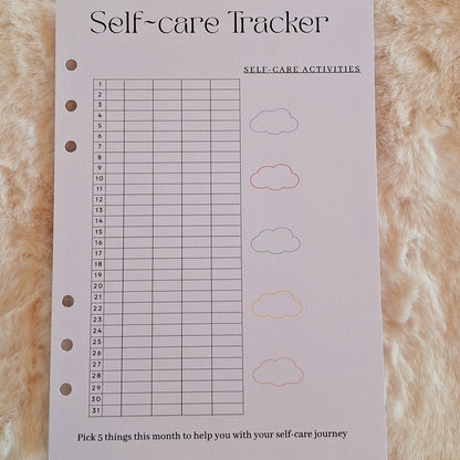 Mental Health Journal sheets