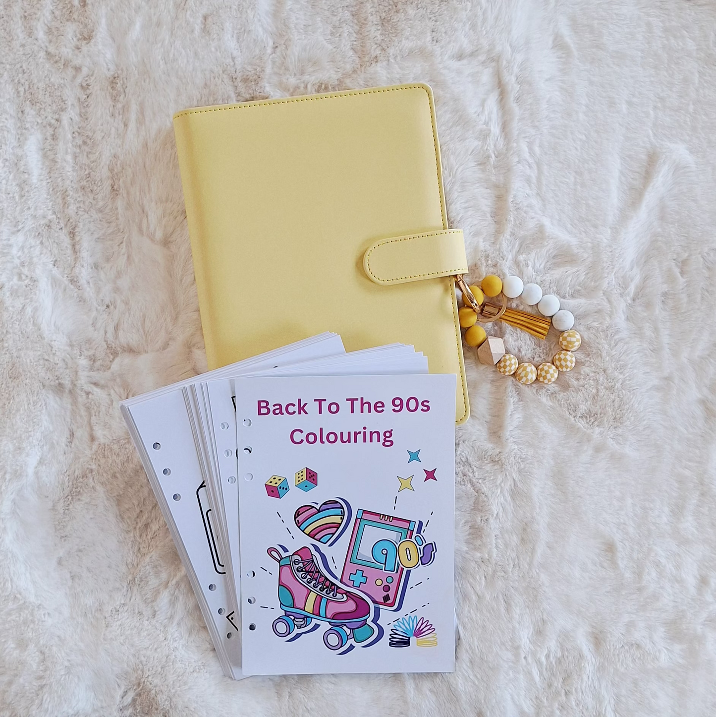 Personalised 90s Colouring