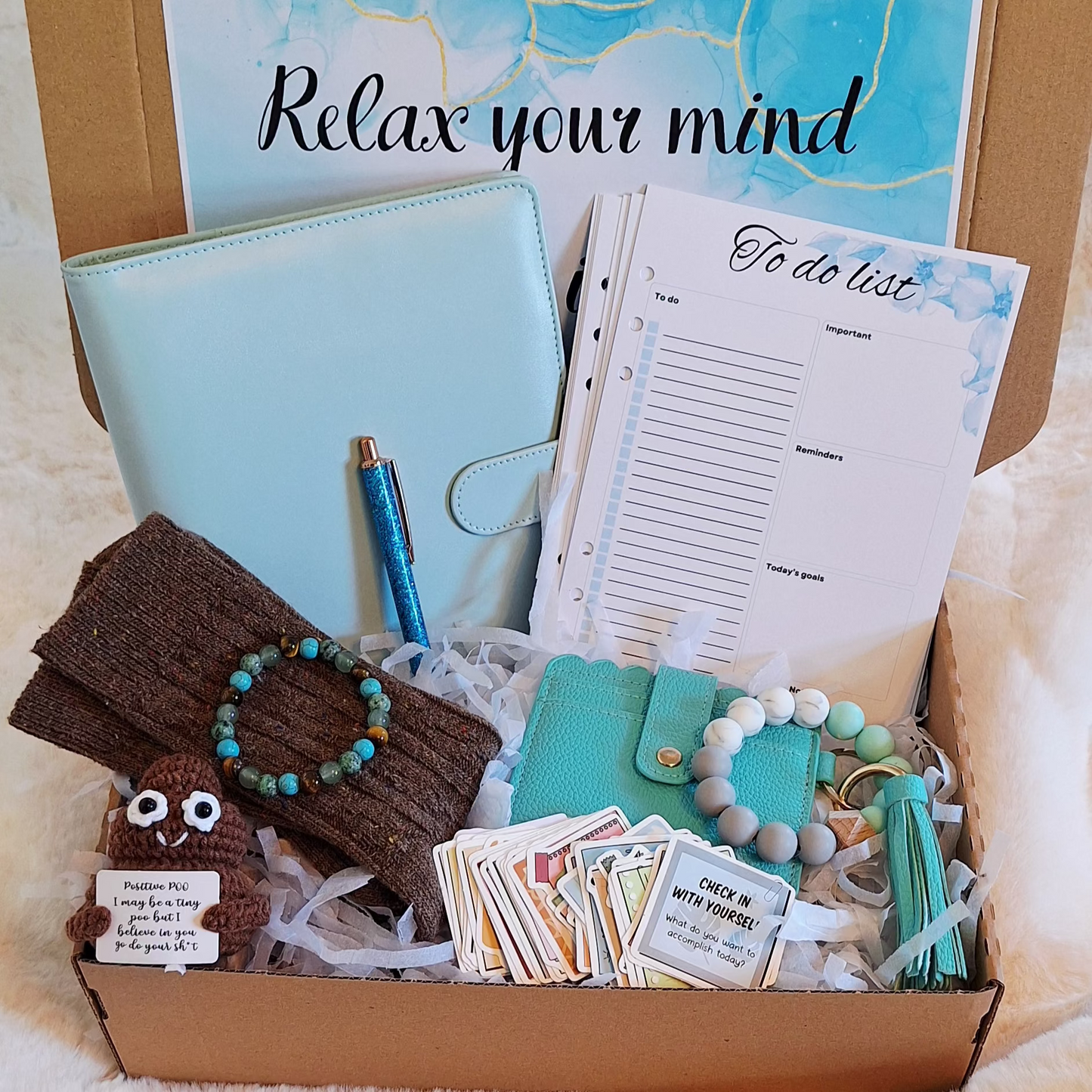 Personalised Blue Hamper