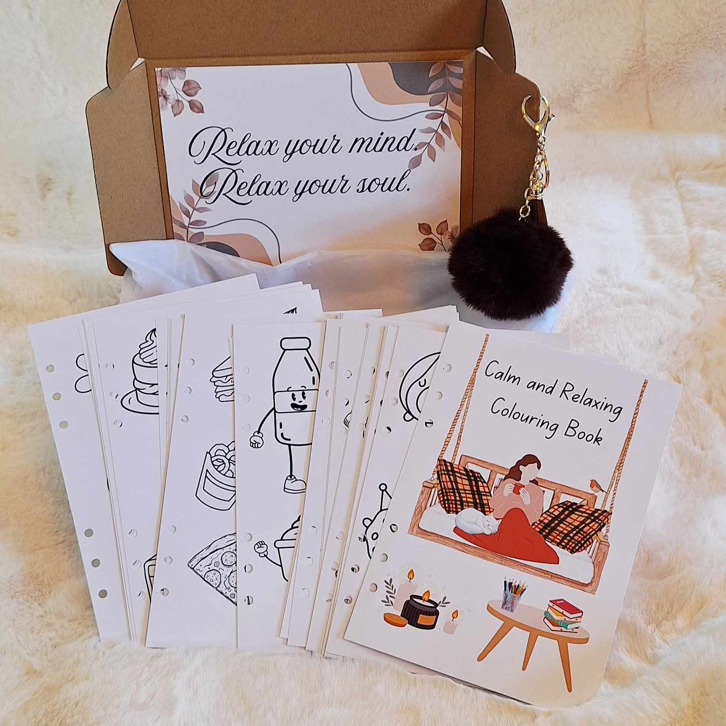 Calm & Relaxing colouring sheets