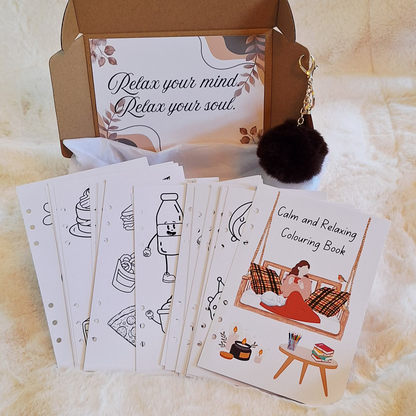 Calm & Relaxing colouring sheets