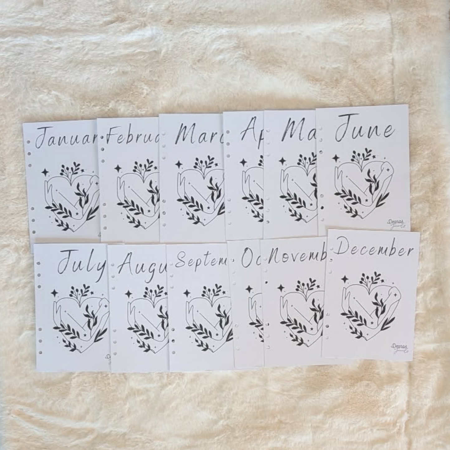 Mental Health Journal Inserts