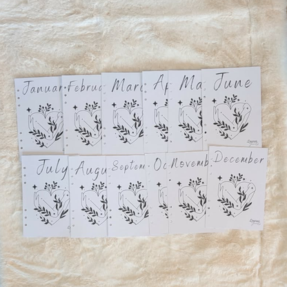 Mental Health Journal Inserts