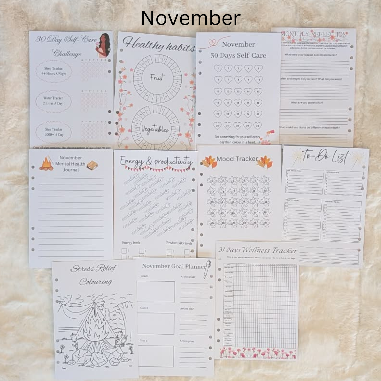 Personalised Wellness Journal
