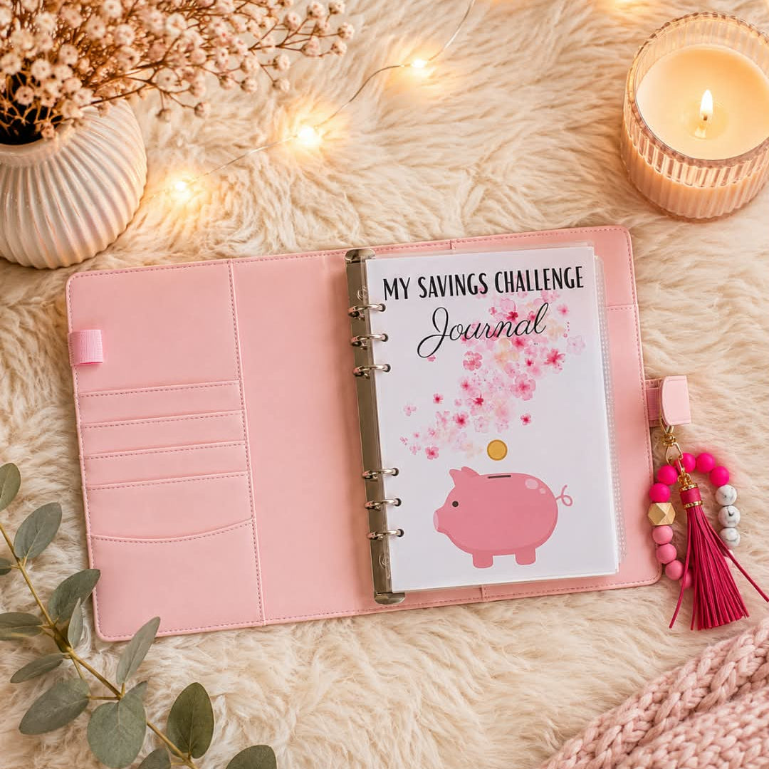 Personalised Money saving journal