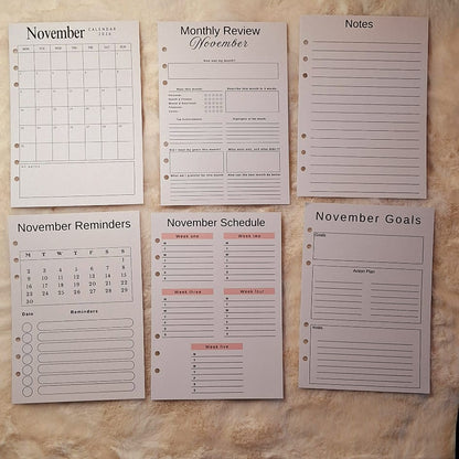 Personalised 2026 Planner