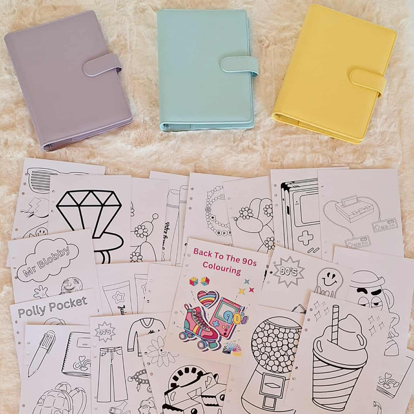 Back to the 90s Colouring