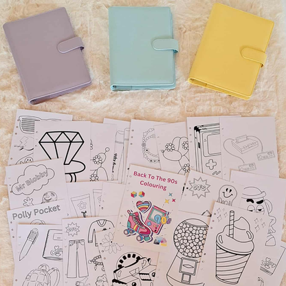 Back to the 90s Colouring