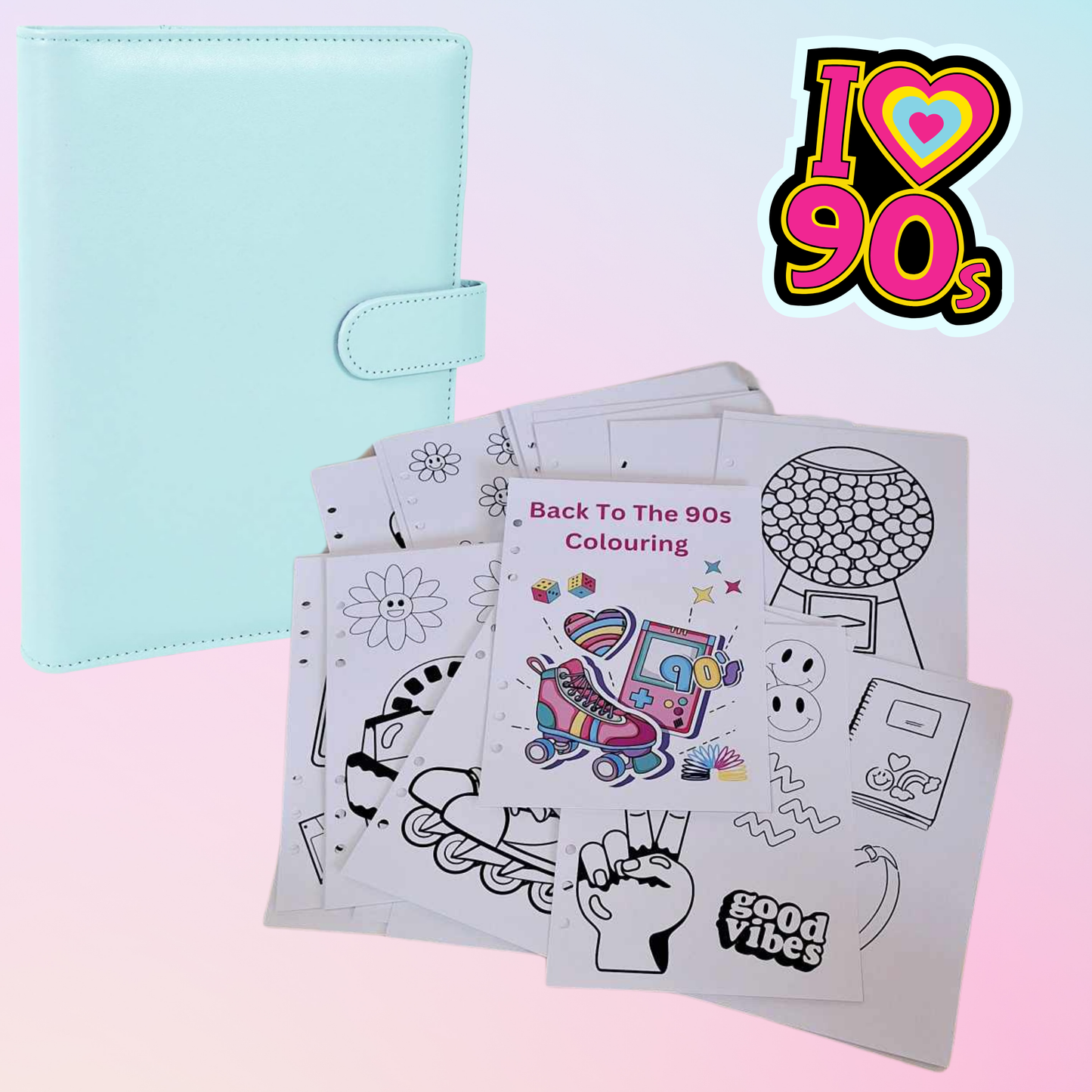 Back to the 90s Colouring