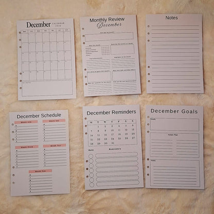 Personalised 2026 Planner