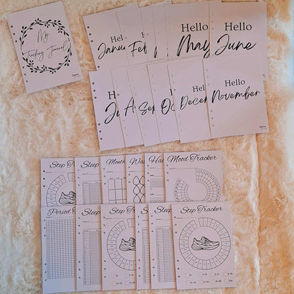 Tracking Journal sheets