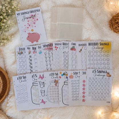 Personalised Money saving journal