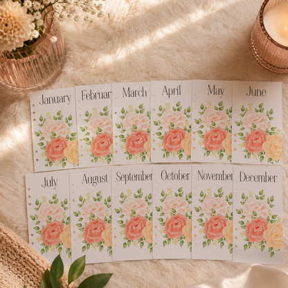 Monthly Spread sheets