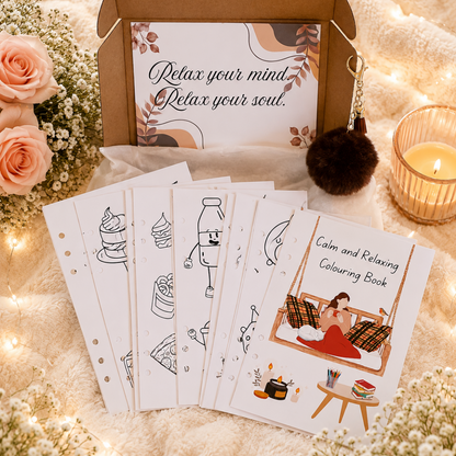 Calm & Relaxing colouring sheets