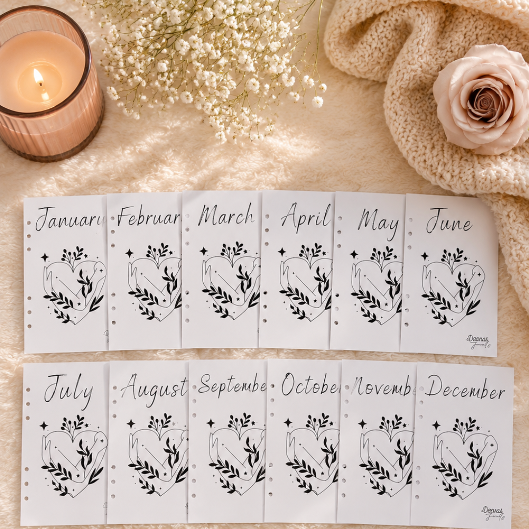 Monthly Spread sheets